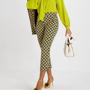 Kate Spade Patio Tile Doris Pants Size 10